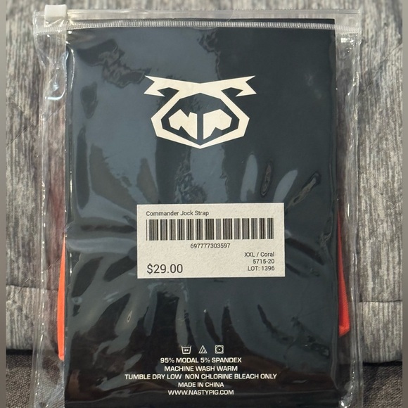 🆕 Brand New Nasty Pig Coral Commander Jock Strap - Picture 2 of 4